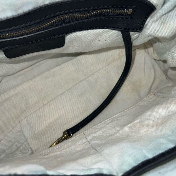 MICHAEL KORS Black Soft Genuine Pebble Leather Handbag with Dust Bag - Picture 14 of 15